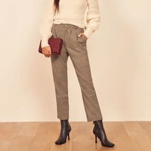 Reformation Everett pant size 0. Rouje Jeje look alike